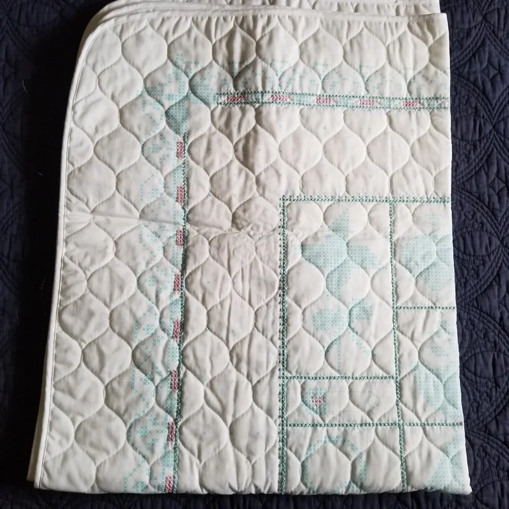 Cross Stitch Baby Dreamland Quilt Craft Kit Size 34”x 43
